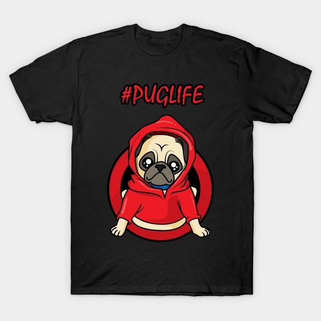 I did not choose the Puglife - the Puglife chose me T-Shirt by SPAZE